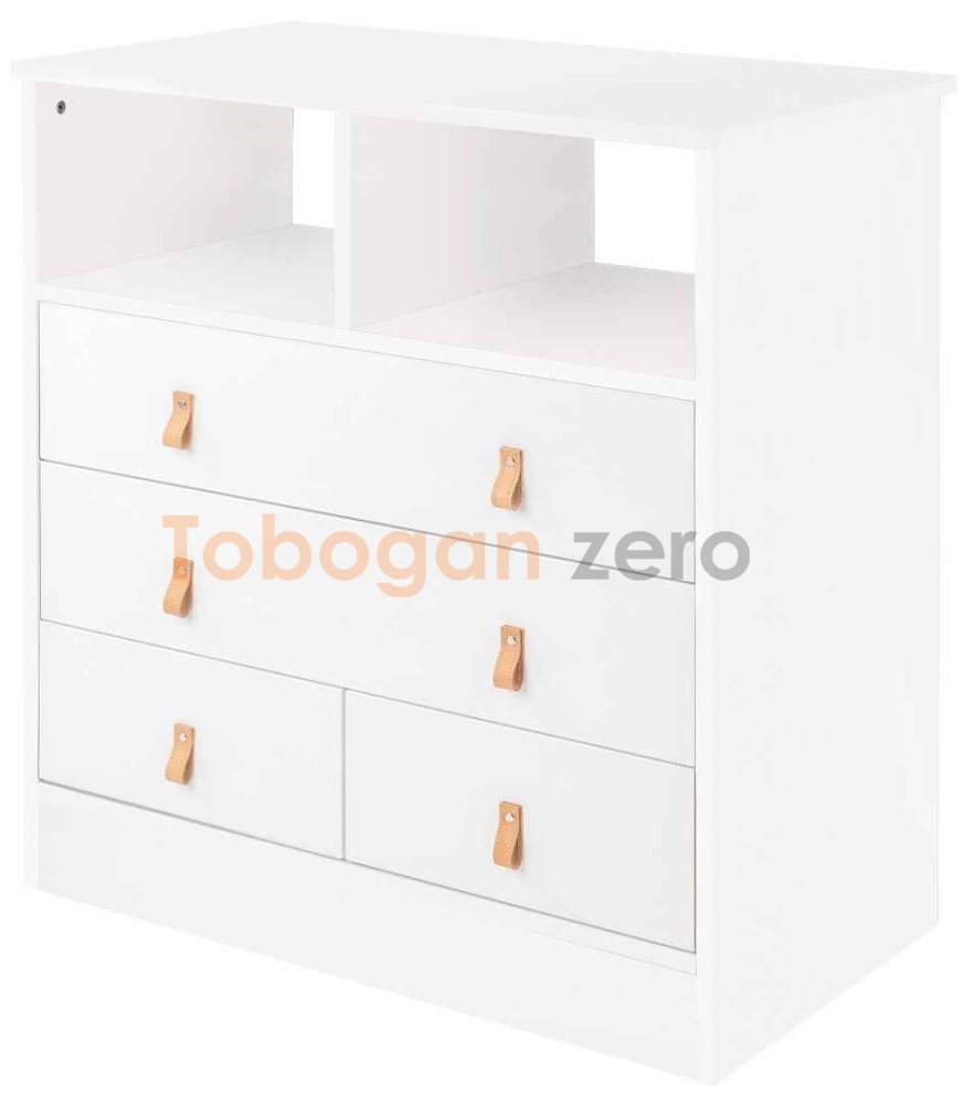 Cómoda KikkaBoo Aspen BLANCO-WHITE