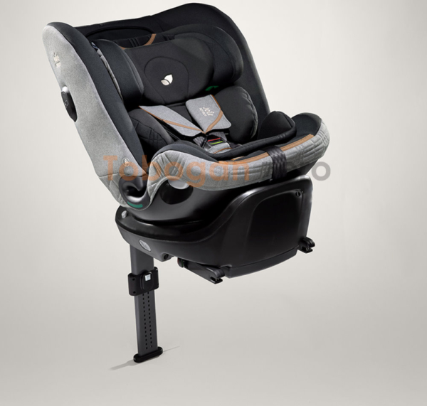 Silla Coche Bebé Joie I-SPIN 360º XL GRIS Y NEGRO-CARBON 40cm-150cm