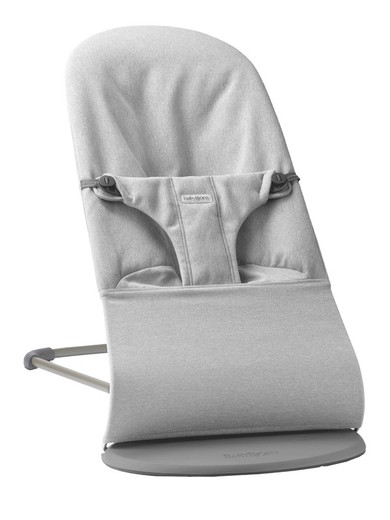 Hamaca Babybjorn Bliss Woven GRIS-GREY MELANGE).
