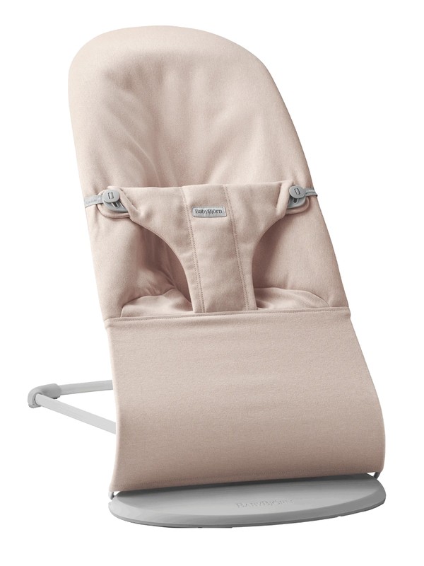 Hamaca Babybjorn Bliss Woven ROSA-PINK MELANGE).