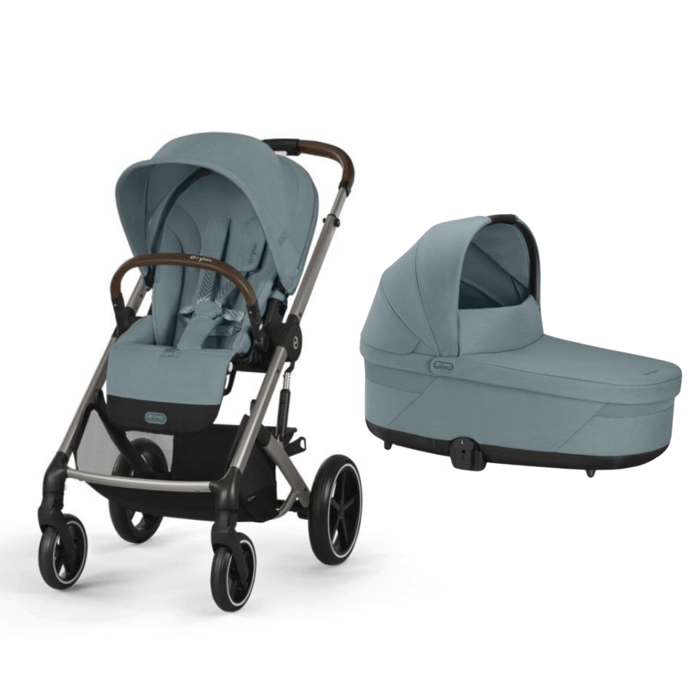 Carro 2 Piezas Cybex Balios S Lux CH. GRIS-TEX.STORMY BLUE).